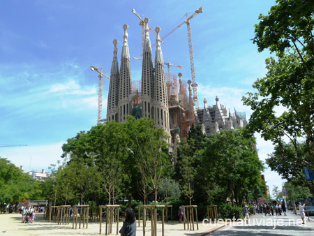 La Sagrada Familia, Barcelona.